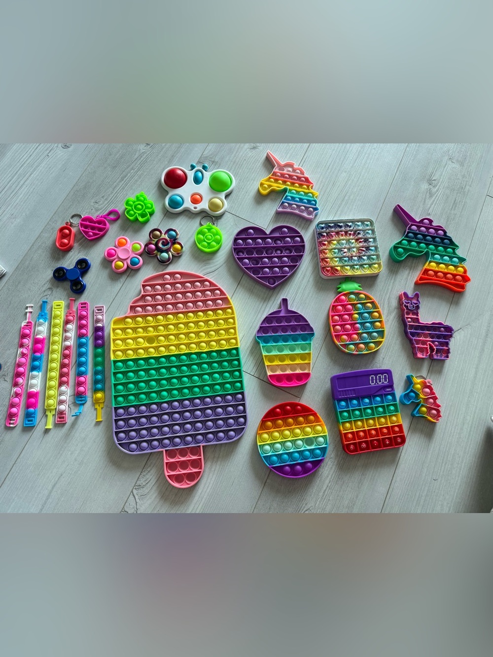 25 fidget/popit toys